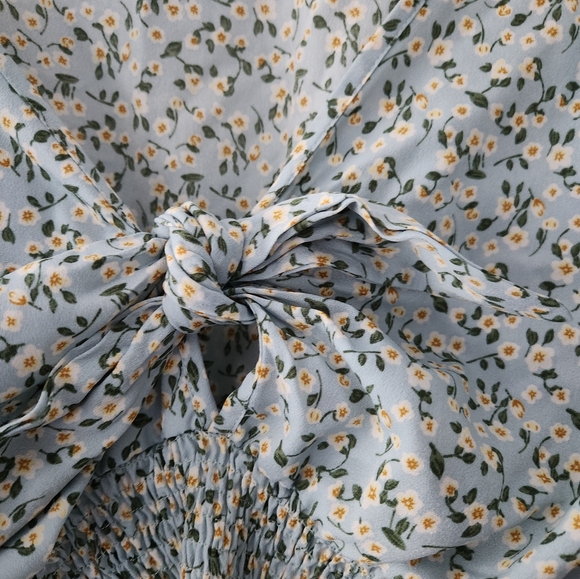 Romwe Floral Y2k Crop Top Sz L - Picture 4 of 6